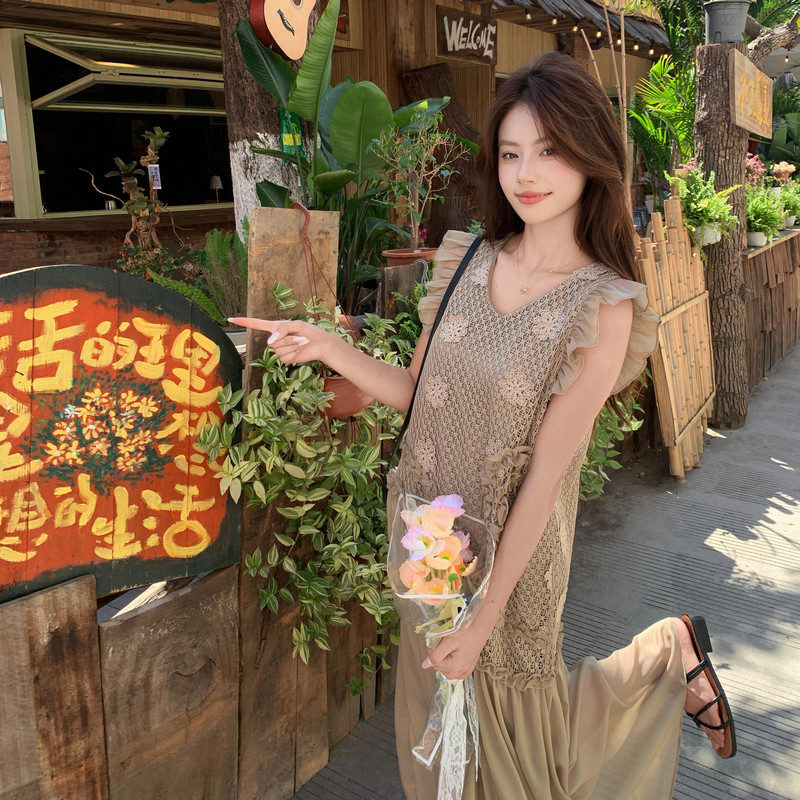 现货已出2026韩系重工花朵连衣裙RF2C518-2691-p195-k318,女装套装/套裙,浙宝237