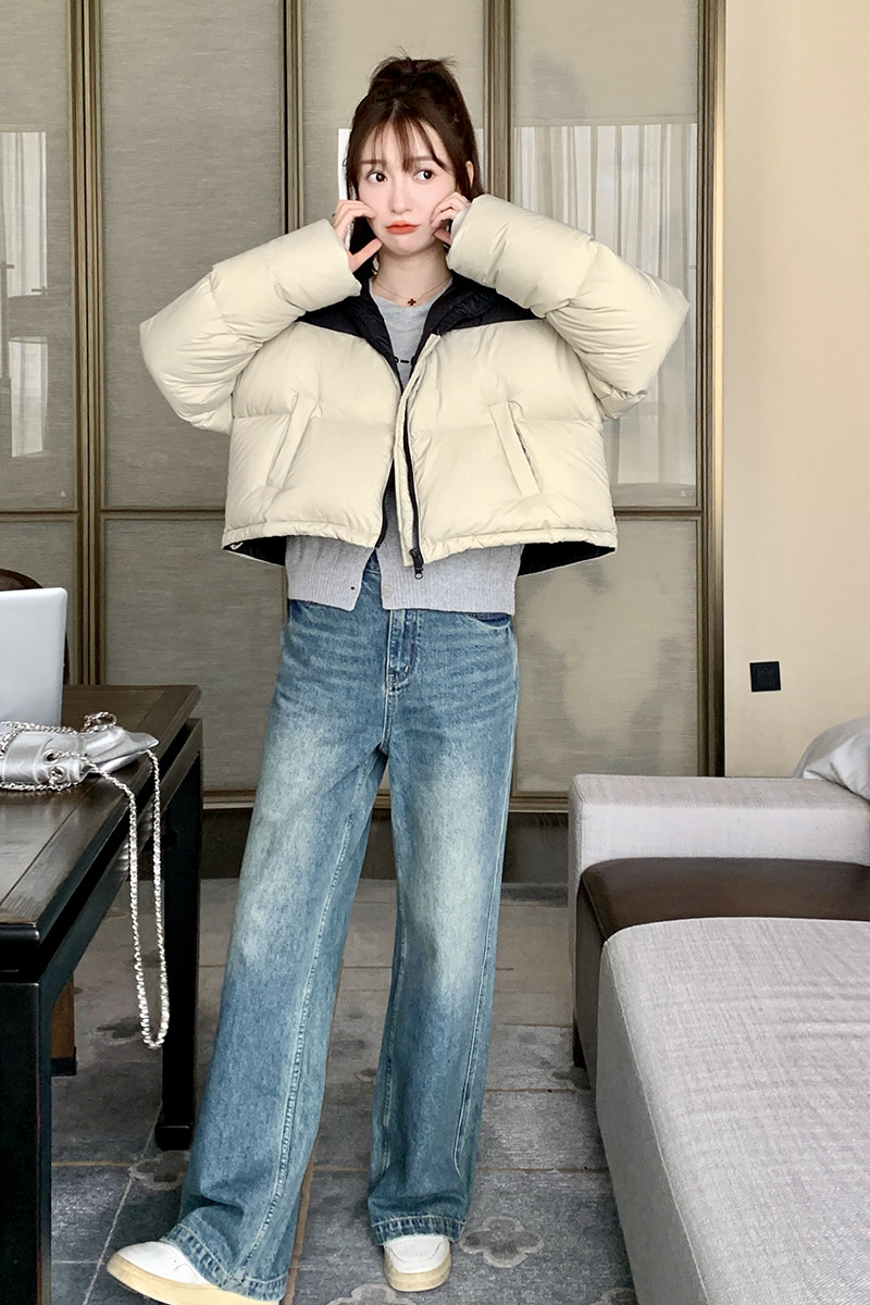 现货已出20203冬季拼色带帽短款羽绒服ZB237-8886-P255-K385,女装羽绒服,浙宝237