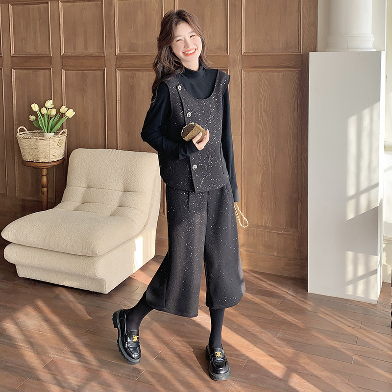 现货已出2025烫钻后背设计蝴蝶三件裤套装ZB237-6816-p185-k249,女装套装/套裙,浙宝237