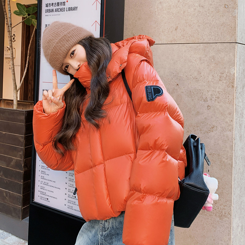 现货90白鸭绒2025冬季铂金款保暖带帽羽绒服ZB237-8876-P385K578,女装羽绒服,浙宝237