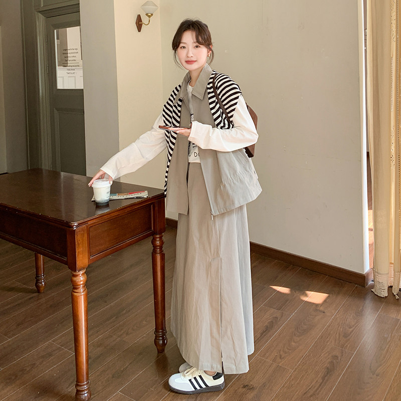 2026新款现已出四件套搭配马甲T披肩RF2C518-2603-P235-K378,女装套装/套裙,浙宝237