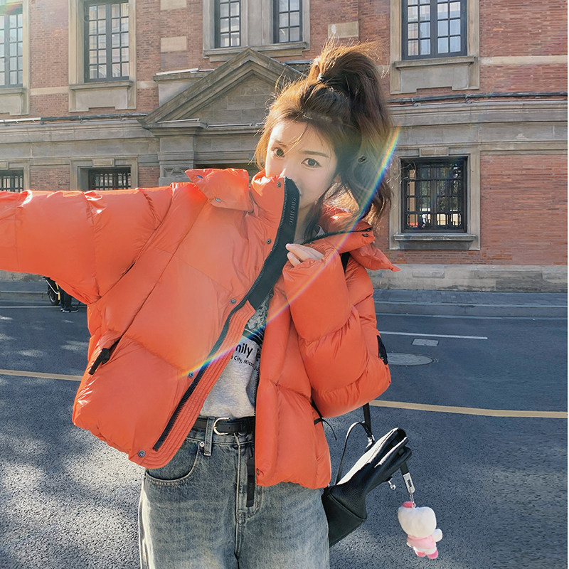 现货90白鸭绒2024冬季铂金款保暖带帽羽绒服ZB237-8876-P385K578,女装羽绒服,浙宝237