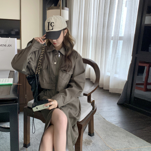 已出现货韩版2024秋季工装连衣裙ZB237-w881-P135-k198图片