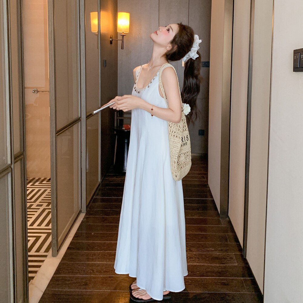 现货已出2026韩系宽松订珠连衣裙RF2C518-6836-P145-K238,女装套装/套裙,浙宝237