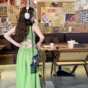 现货已出2026韩系漏后背连衣裙RF2C518-6850-p130-k218图片