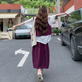 夏现货26气质轻熟马甲裙子两件套裙RF2C518-2679-P215-K348，女装套装/套裙，浙宝237