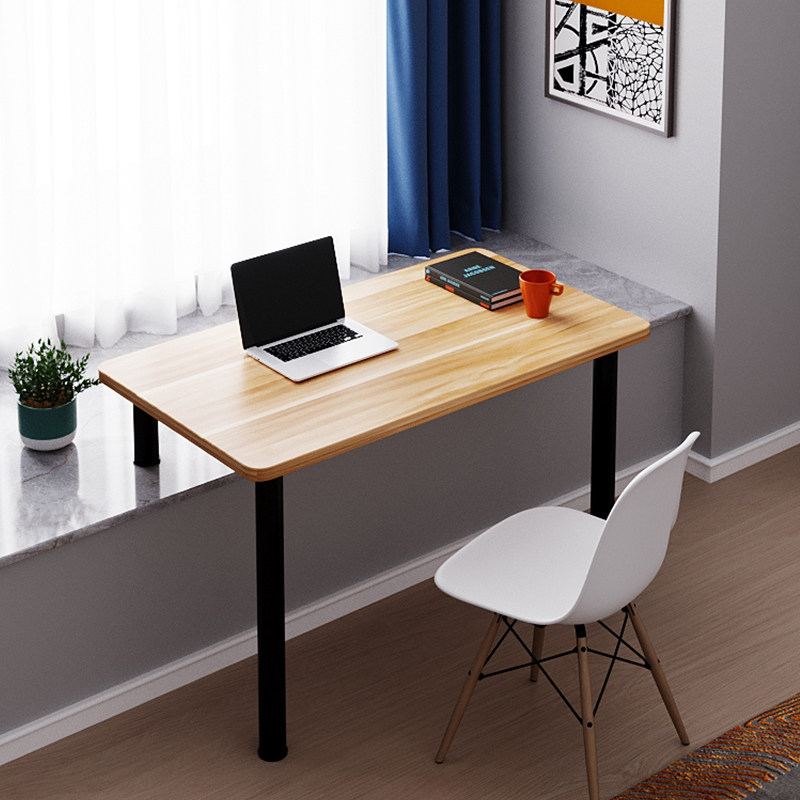 阳台飘窗桌子高低习脚台s-1书长短腿电脑桌窗电脑台式桌一桌体学