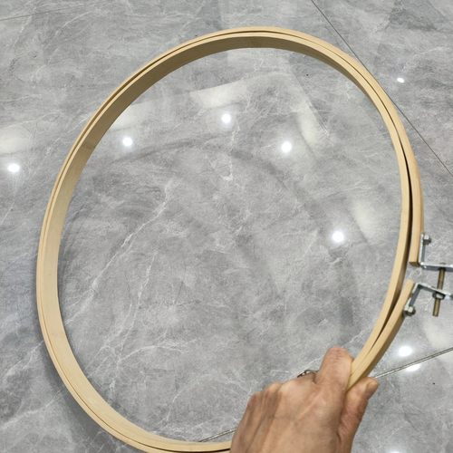 DIY竹圈加厚超大打孔环婚庆背景