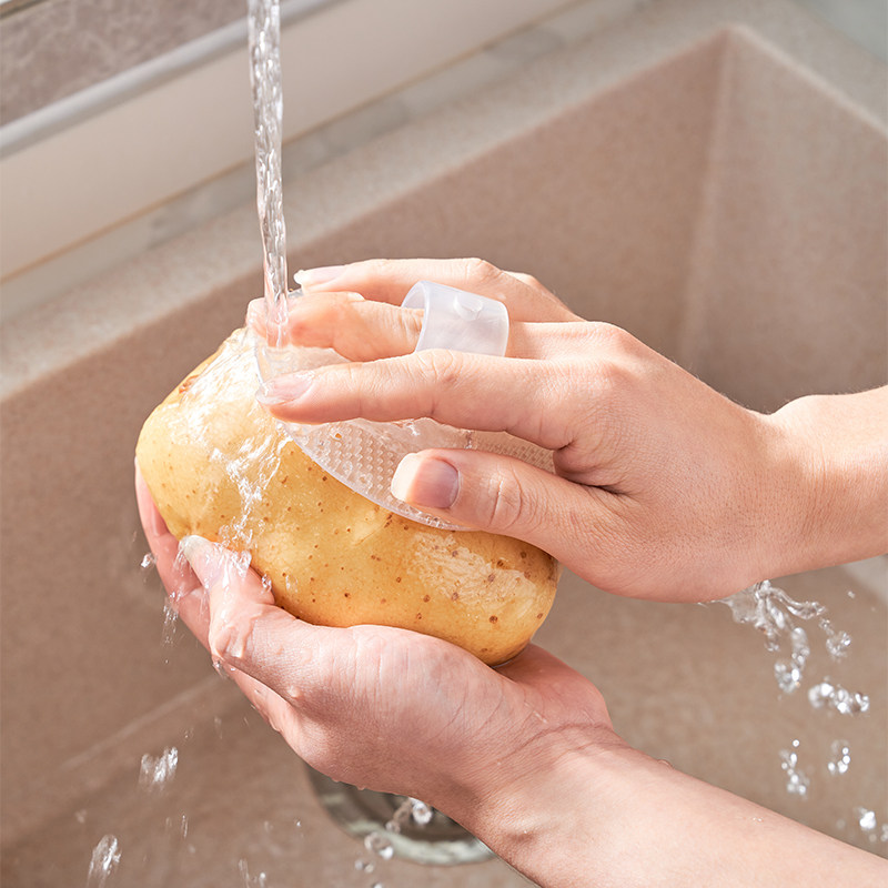 日本KM 蔬菜水果刷 果蔬刷 蔬果刷 山药去泥刷 厨房清洁刷 土豆刷