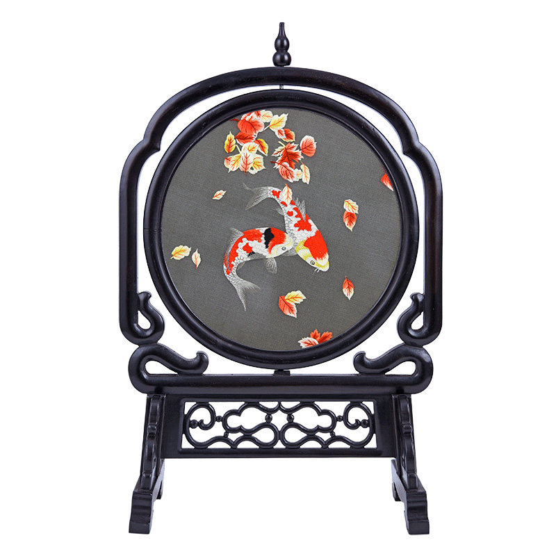 饰品摆件家居摆设红木工艺品紫光檀中国礼品送老外实用特色礼物