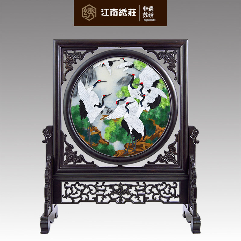 装饰品家居装饰摆件现代简约办公室摆设红木礼品新款多种图案