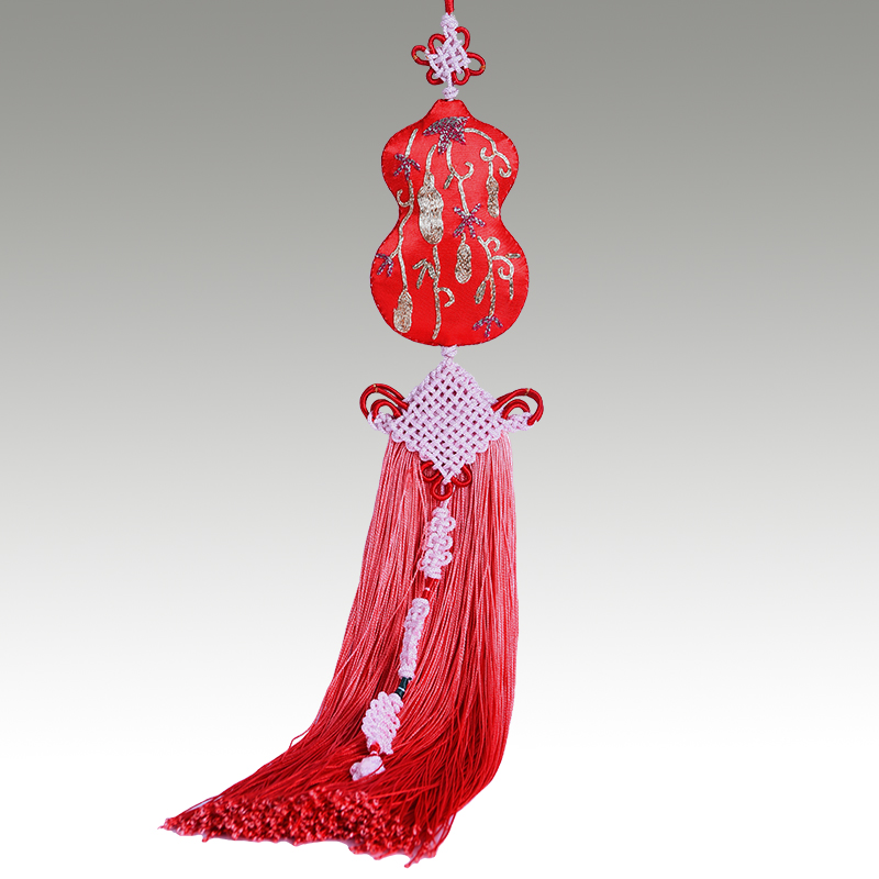 江南绣庄苏绣成品荷包苏州手工刺绣精品特色工艺品汽车挂件