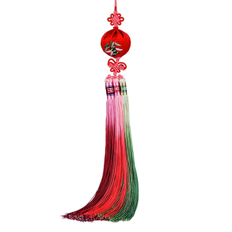 车内挂件平安挂件一帆风顺保平安中国风挂饰苏绣刺绣手工艺品创意