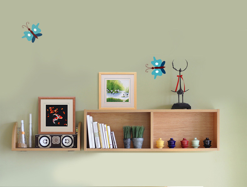 餐厅挂画动物装饰画墙画装饰小清新儿童房壁画卧室苏绣手工刺绣画