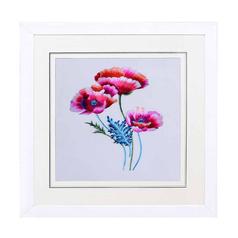 江南绣庄 客厅装饰画现代简约儿童房挂画墙画办公室壁画手工苏绣