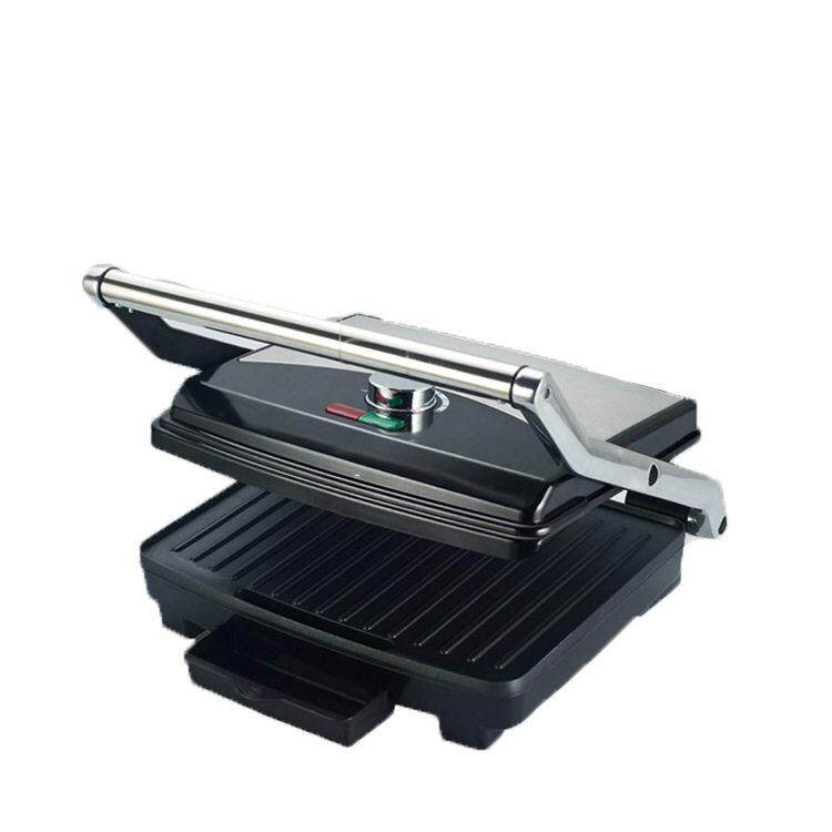 2000W Sandwich Steak Maker Beef 不锈钢三明治机烤面烤肉机不粘
