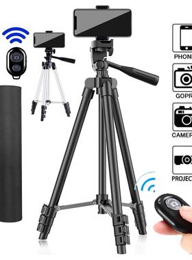 Tripod stand for Phone camera Holder mount Bluetooth remote
