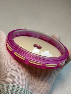 海派虫具师傅杨连平制紫罗兰色密胺万体鸣虫盒 蛉子盒 蛉虫盒竹蛉