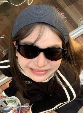 欧美风方框显脸小女复古防晒太阳镜网红同款个性夏季遮阳街拍墨镜