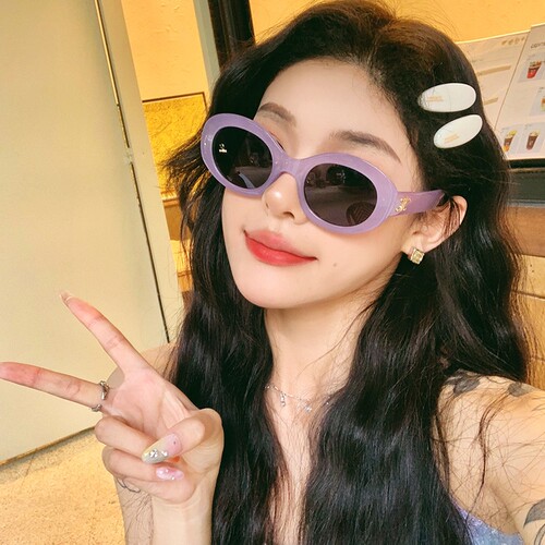 桔里椭圆高级感女款氛围感