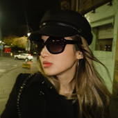 千禧风超大框墨镜女高级感网红同款 古早椭圆镜显瘦遮阳偏光太阳镜