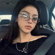 未来感眼镜Y2K千禧辣妹墨镜复古ins女无边框长方形韩版 欧美太阳镜