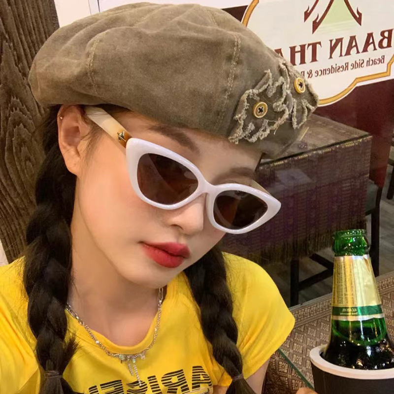 gm猫眼墨镜女潮欧美高级感太阳镜