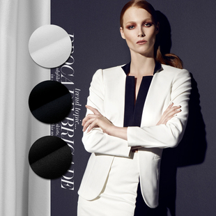 17色春夏弹力重磅乱麻四面弹布料自然的磨砂感麻纱裤子连衣裙面料