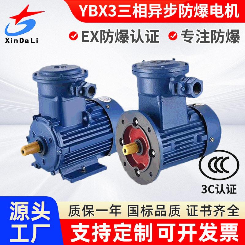 YBX3-100L-2/3W隔爆防爆三相异步电机380VB3B5B35防爆电机 - 实物图