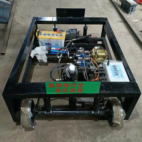 篮球架手动系统电动液压系统智能行走系统篮球架电动液压装置