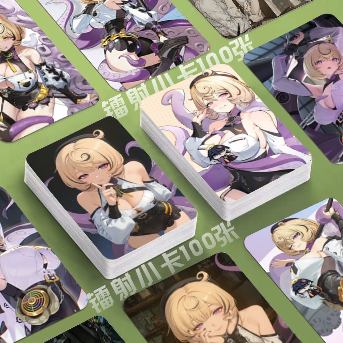 伊德海莉镭射小卡游戏绝区零照片定制3寸圆角lomo卡片明信片diy