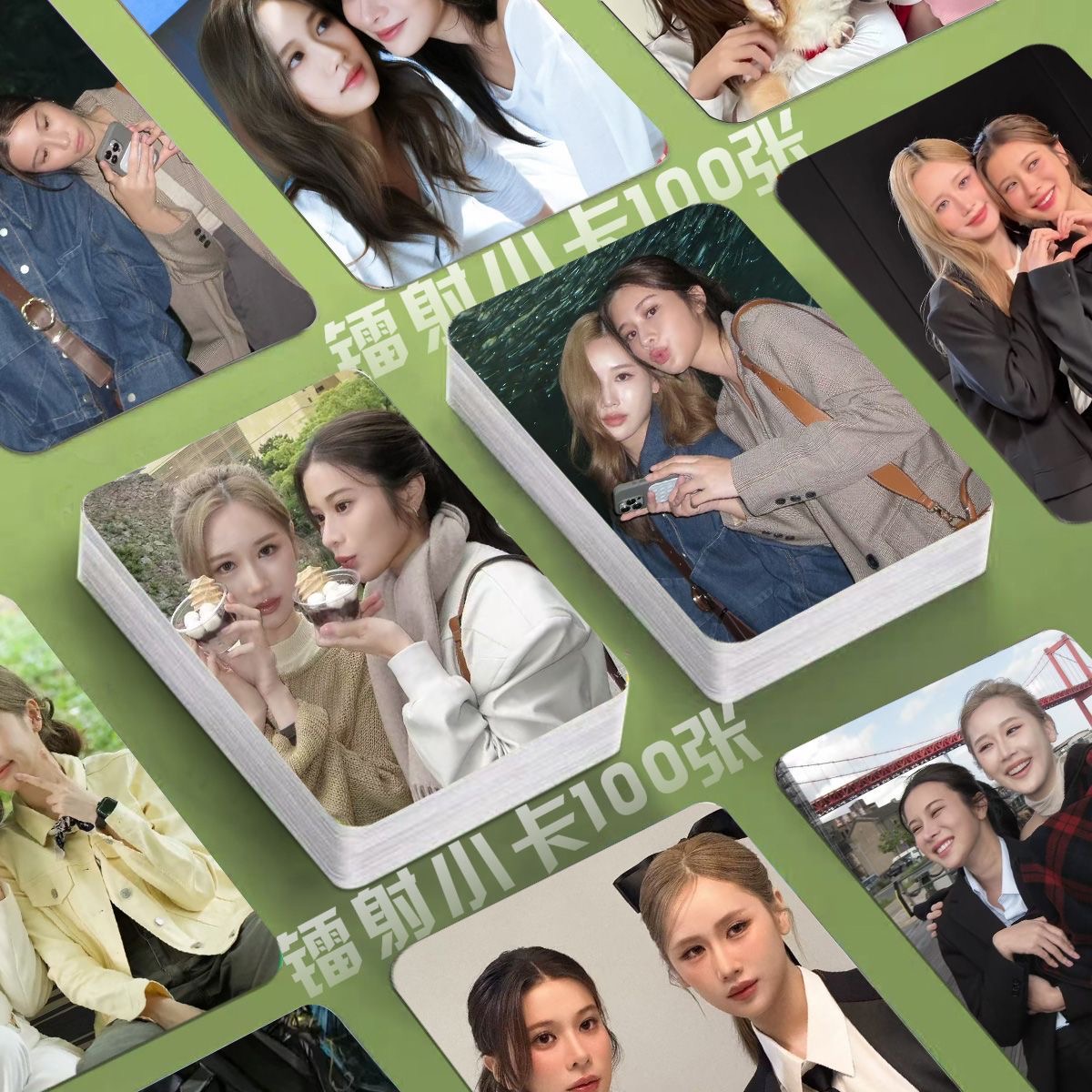 Janekao镭射小卡契约心房泰星海报定制3寸圆角lomo卡片明信片diy