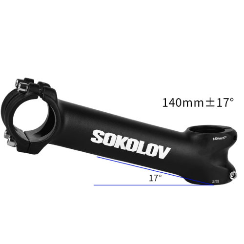 SOKOLOV山地公路自行车超加长把立7度7度17度140/150MM立管