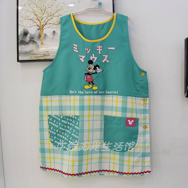 新款成人日版卡通可爱时尚厨房防污围裙居家背心式侧扣围兜A-908,家庭/个人清洁工具,围裙,淘宝优惠券,粉丝福利购,淘宝优惠卷