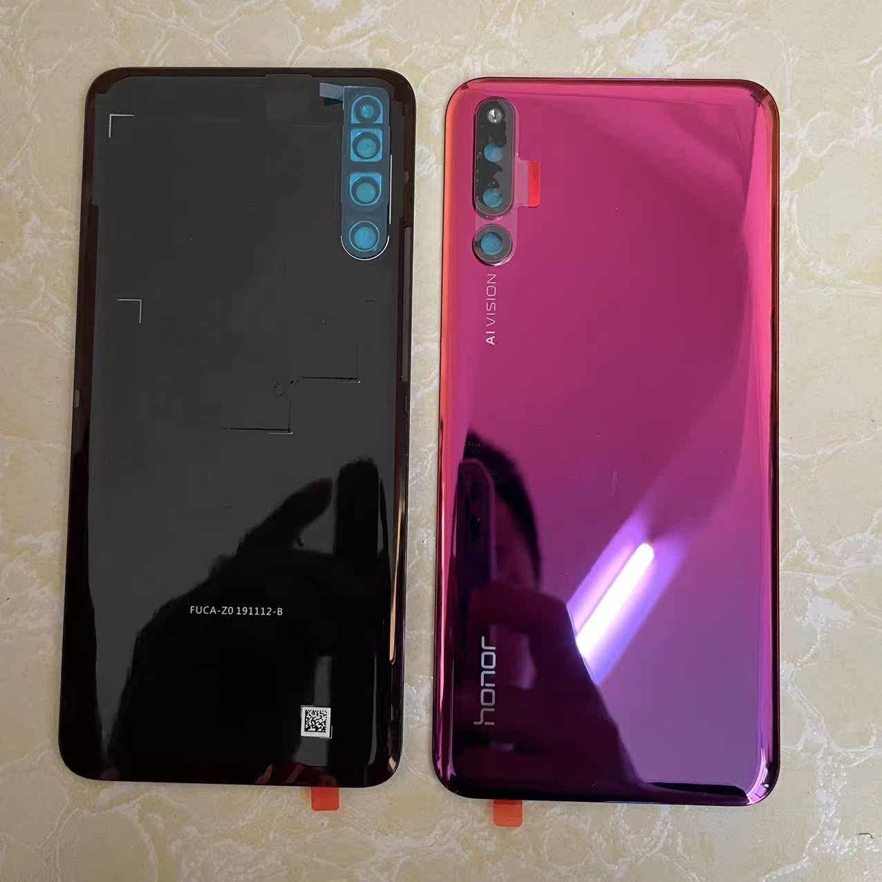 适用华为荣耀magic2原装手机后盖二手拆机玻璃魔术2电池盖渐变黑