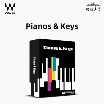 正版 WAVES Pianos & Keys 键盘系列 乐器插件套装