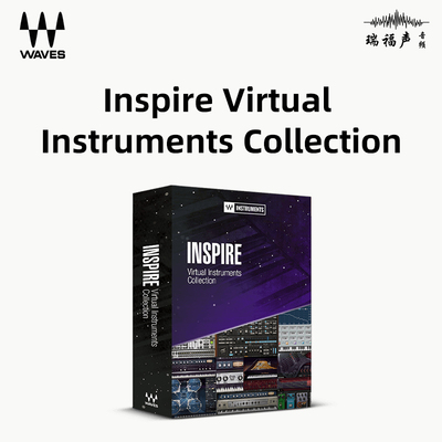正版WAVES Inspire Virtual Instruments Collection虚拟乐器插件