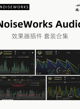 正版 NoiseWorks Audio 开创性实用音频效果器插件 套装合集