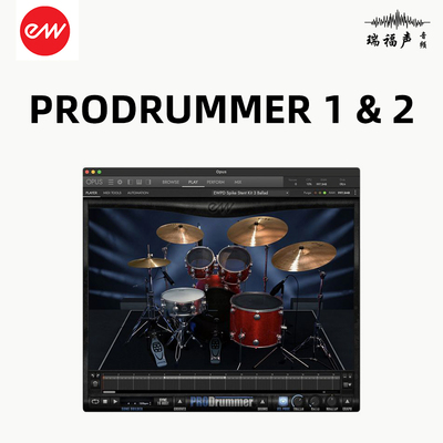 EastWest Prodrummer 1&2 专业架子鼓音源音色库