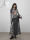 Женская осенняя футболка UNIFREE fake two-piece slim с длинными рукавами, новинка 2520 года, короткий топ для похудения с принтом собаки mini 2