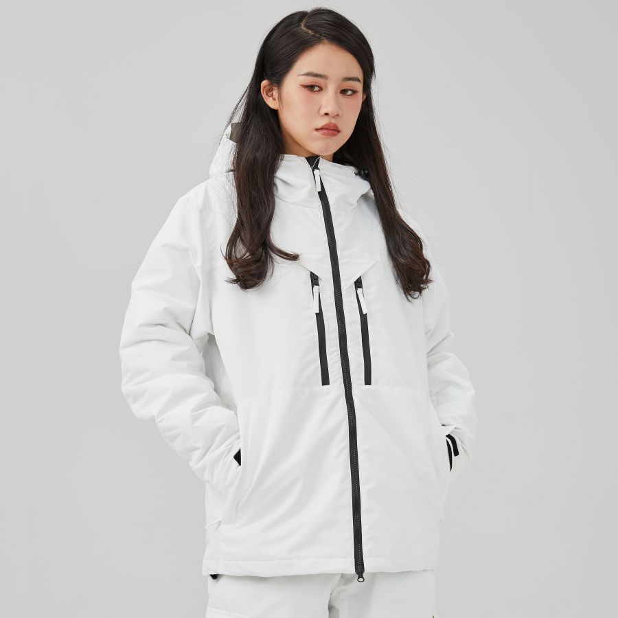 成人滑雪服女男衣纯色大码滑雪衣单板双板加肥加大儿童滑雪服宽松