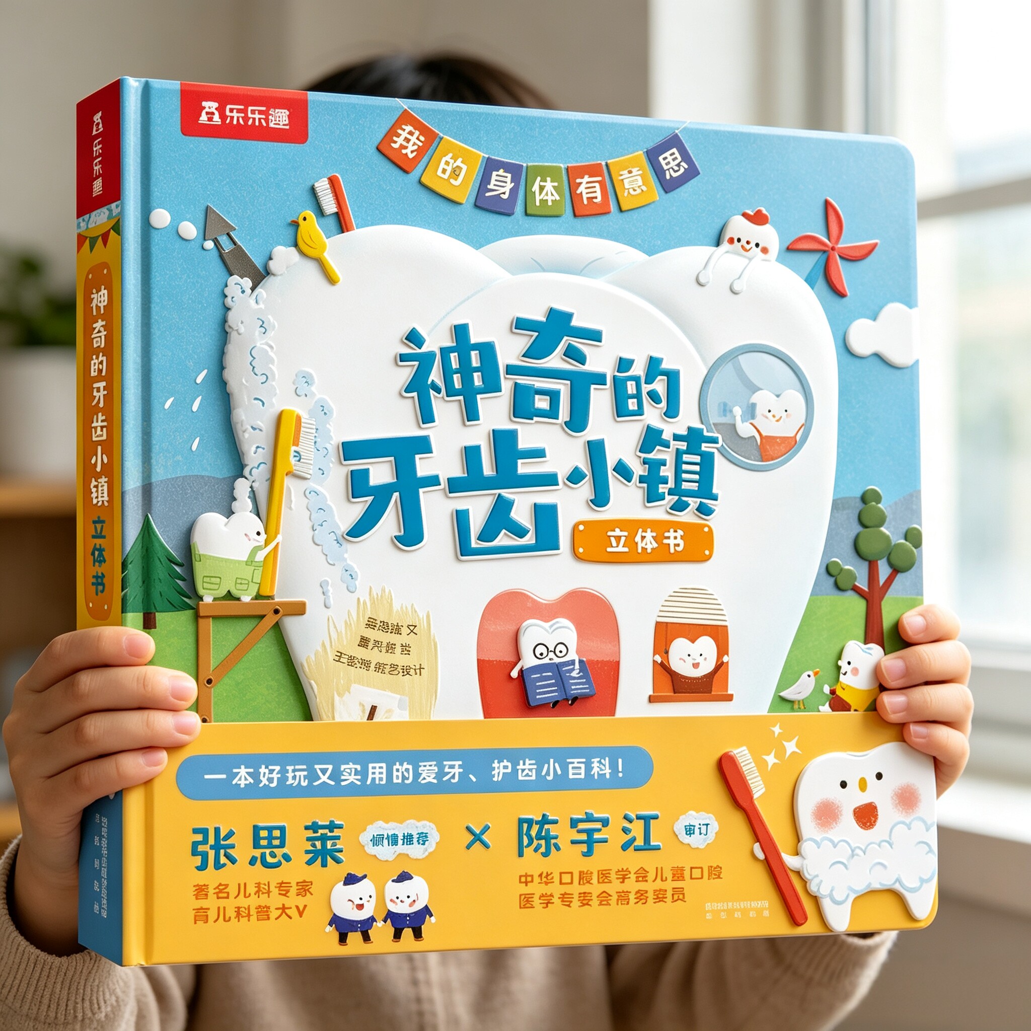 绘本3到6岁宝宝刷牙护齿科普小百科书籍低幼儿童3d立体书机关书蒙氏早教益智书幼儿园入园准备绘本故事书245岁幼儿园大中小班书籍