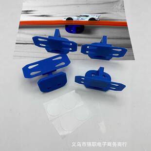 跨境单车道壁挂支架兼容 Hot Wheels 轨道适用于1/64 比例的汽车