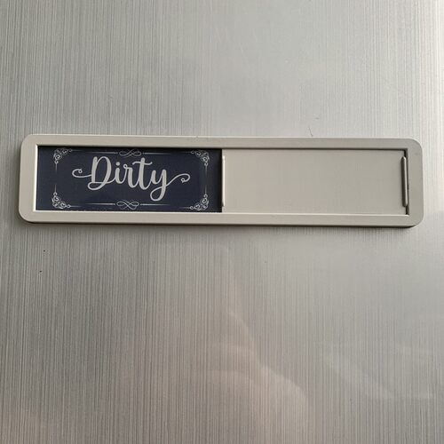Dishwasher Magnet Clean Dirty Sign洗碗机磁铁清洁脏乱滑动标志