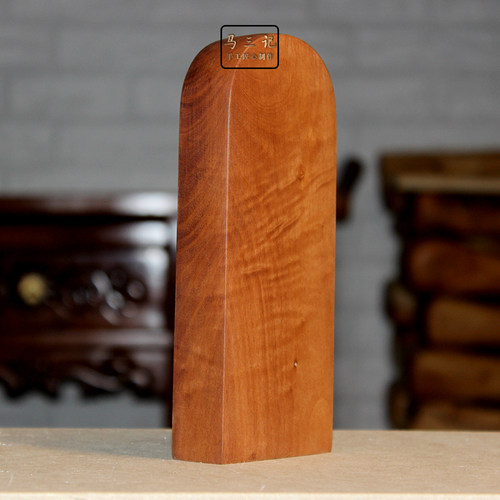 【马三记】雷击枣木空白令牌 雷击木手工雕刻半成品 空白料可定制