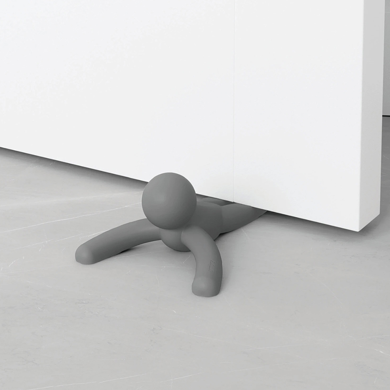 门挡加拿大umbr伙伴创意门塞卡通防风门阻免打孔防撞门顶挡门器