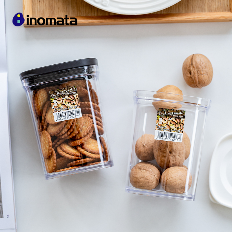 密封罐日本进口inomata五谷杂粮收纳盒存零食咖啡茶叶食品储物罐
