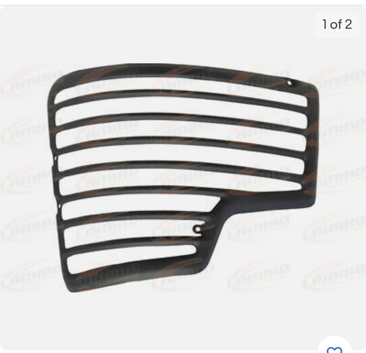 适用奔驰4143 4158消防车前大灯铁网罩奔驰arocs前大灯铁网罩