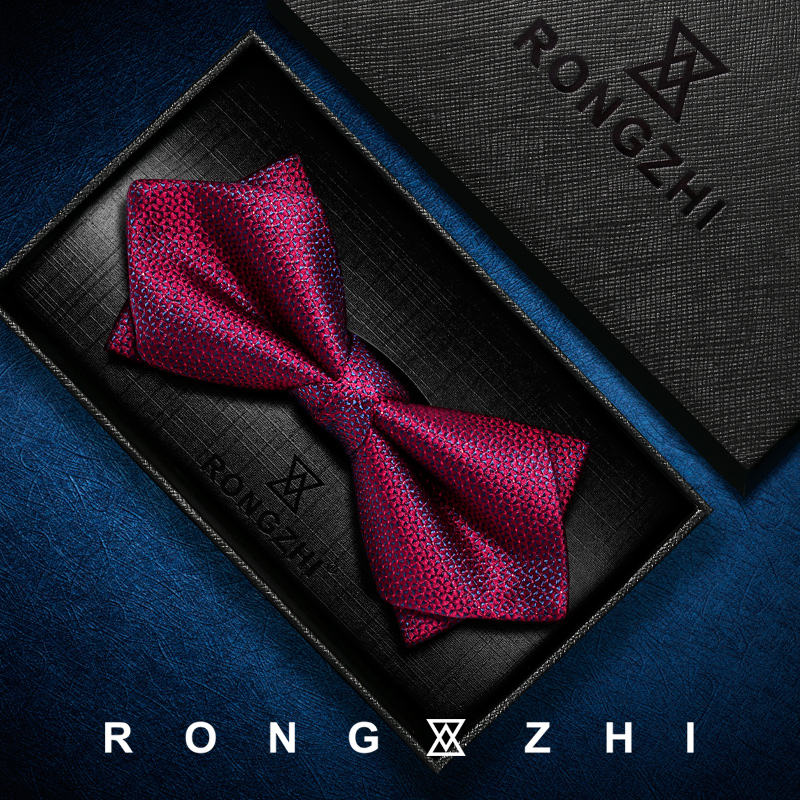 戎致桑蚕丝原创设计领结