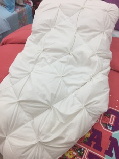 FUMI富米家纺 冬被保暖被芯舒适白鸭绒被BS200025 韩式 羽绒面包被